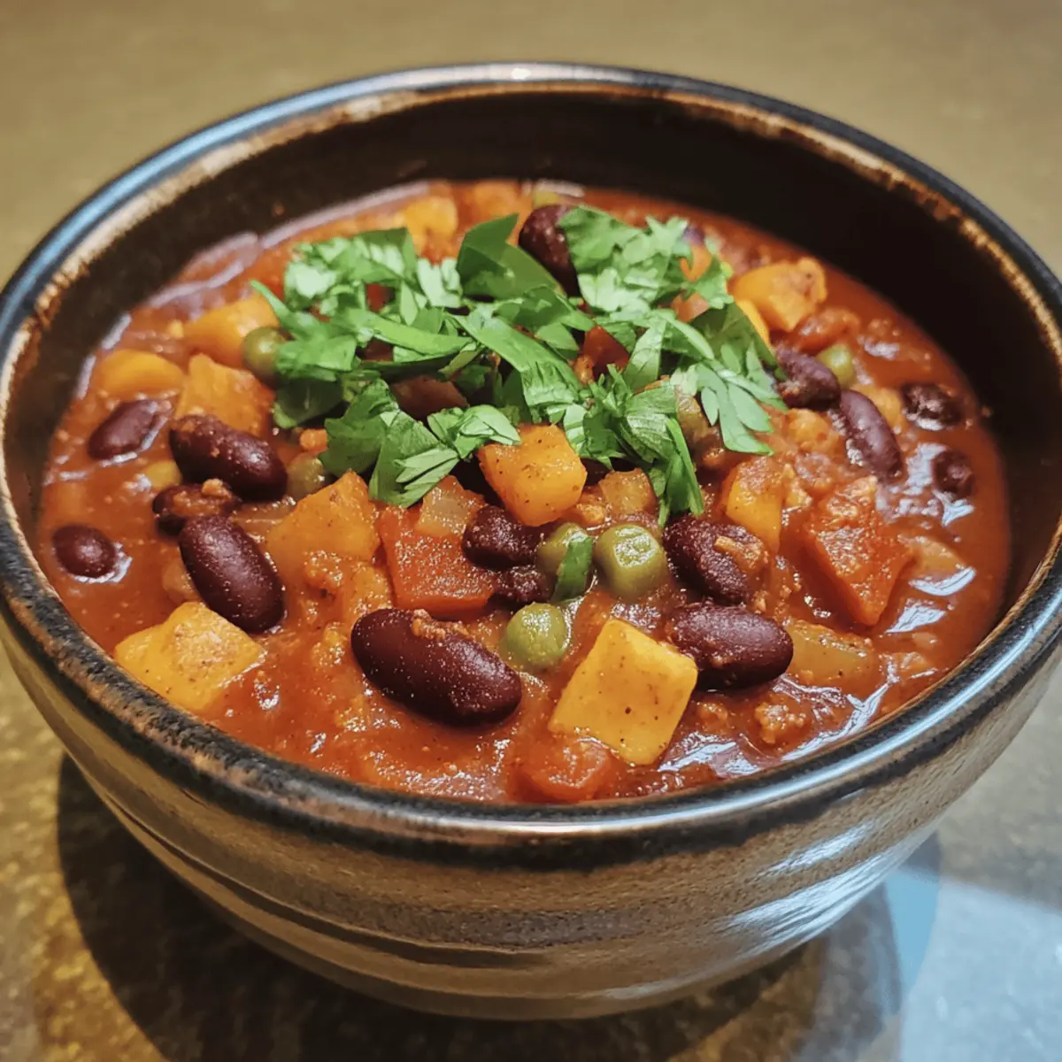 Easy Slow Cooker Vegan Chili Packed with Bold, Comforting Flavors